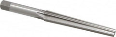 Interstate - 0.2503" Small End, 0.3673" Large End, 5/16" Straight Shank, 2-1/4" Flute, 0MT Morse Taper Reamer - Apex Tool & Supply
