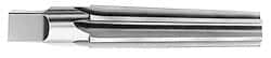 Interstate - 2.112" Small End, 2.555" Large End, 2" Tapered Shank, 8-1/2" Flute, 6MT Morse Taper Reamer - Apex Tool & Supply