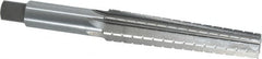 Interstate - 0.5696" Small End, 0.7444" Large End, 5/8" Straight Shank, 3-1/2" Flute, 2MT Morse Taper Reamer - Apex Tool & Supply