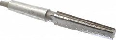 Interstate - 1.0167" Small End, 1.2893" Large End, 1-1/8" Tapered Shank, 5-1/4" Flute, 4MT Morse Taper Reamer - Apex Tool & Supply