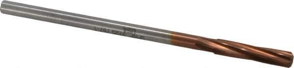 Alvord Polk - 5/16" High Speed Steel 6 Flute Chucking Reamer - Spiral Flute, 0.2792" Straight Shank, 1-1/2" Flute Length, 6" OAL - Apex Tool & Supply