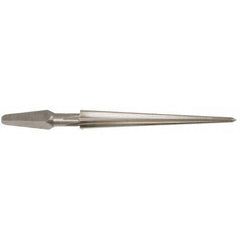 Alvord Polk - 1" Diam, 3/8" Small End Diam, Brace Shank, 4-1/2" Flute, Repairman's Reamer - Apex Tool & Supply