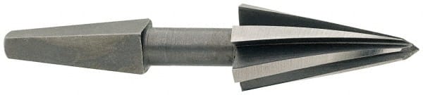 Alvord Polk - 3-5/8" Diam, 1-1/2" Small End Diam, 1-1/2" Diam T-Handle Shank, 3-7/8" Flute, Repairman's Reamer - Apex Tool & Supply