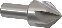 Interstate - 1-3/4" Head Diam, 1" Shank Diam, 6 Flute 82° High Speed Steel Countersink - Apex Tool & Supply