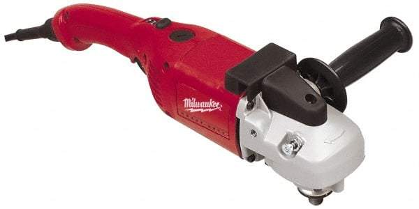 Milwaukee Tool - 7 to 9" Disc, 6,000 RPM, Electric Handheld Disc Sander - 2.25 hp, 120 Volts - Apex Tool & Supply
