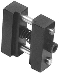 Gibraltar - 1 Piece Vise Work Stop - Steel, 1-1/2" Wide, 1/2" High - Apex Tool & Supply