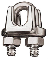 Ronstan - 9/16" Wire Rope U-Bolt Grip - 316 Stainless Steel - Apex Tool & Supply