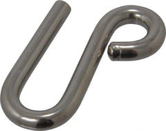 Ronstan - 13/32" Opening, 316 Stainless Steel Electropolished S-Hook - 880 Lb Capacity, 3/8" ID, 1/4" Wire, 2-7/16" OAL - Apex Tool & Supply