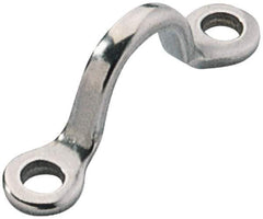 Ronstan - 15/32" Rope Guide/Eye Strap - 1-3/4" Between Centers, 316 Stainless Steel, Electropolished - Apex Tool & Supply