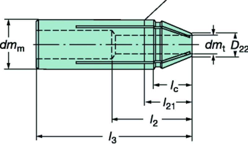 393CGP201072 CORO GRIP PENCIL COLLET - Apex Tool & Supply