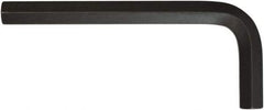 Bondhus - 12mm Hex, Short Arm, Hex Key - 4-51/64" OAL, Metric System of Measurement - Apex Tool & Supply