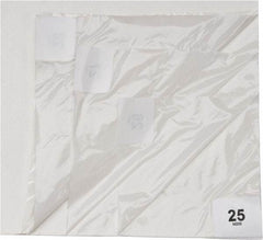 Wearwell - 3' Long x 2' Wide x 1/8" Thick, Dry Environment, Smooth Pattern Clean Room Matting - Tacky Sheets, White, 30 Layers per Mat, Series 095 - Apex Tool & Supply