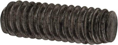 Value Collection - #8-32 1/2" OAL Fully Threaded Stud - Carbon Steel, Plain Finish - Apex Tool & Supply