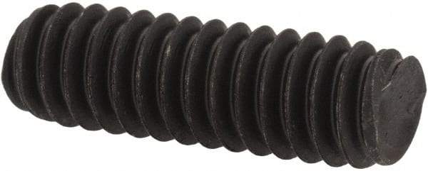 Value Collection - 1/4-20 3/4" OAL Fully Threaded Stud - Carbon Steel, Plain Finish - Apex Tool & Supply