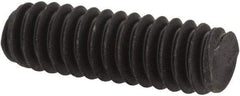 Value Collection - 1/4-20 3/4" OAL Fully Threaded Stud - Carbon Steel, Plain Finish - Apex Tool & Supply