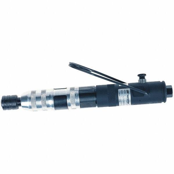 Ingersoll-Rand - 1/4" Bit Holder, 2,800 RPM, Inline Handle Air Screwdriver - 4.4 to 13.3 In/Lb Torque, 3.25 CFM - Apex Tool & Supply