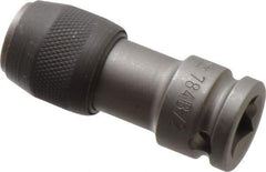Wera - 3/8" Drive, 5/16" Insert, Hex Drive Bit Adapter - Quick Release, 1-15/16" OAL - Apex Tool & Supply