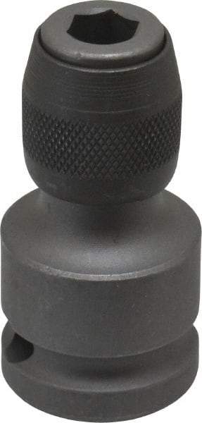 Wera - 1/2" Drive, 5/16" Insert, Hex Drive Bit Adapter - Quick Release, 1-15/16" OAL - Apex Tool & Supply