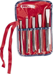 Proto - 5 Piece Cold Chisel Set - Sizes Included 1/4 to 1/2" - Apex Tool & Supply