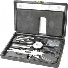 SPI - 0.93 to 8 Inch, Inside Dial Caliper Gage - 0.0005 Inch Graduation, 4.8 Inch Leg Length - Apex Tool & Supply