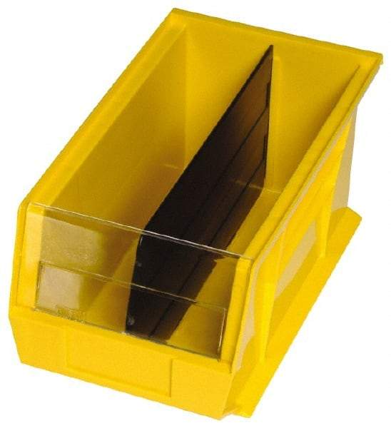 Quantum Storage - 6.8" Wide x 2.8" High, Black Bin Divider - Use with Quantum Storage Systems - QUS 220CON - Apex Tool & Supply