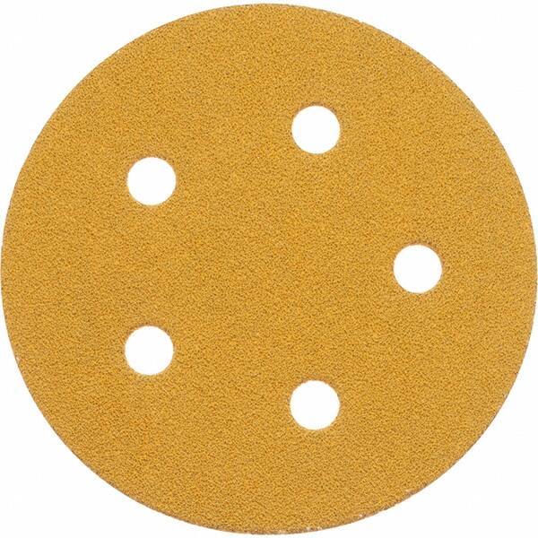 3M - 5" Diam, 120 Grit, Aluminum Oxide Hook & Loop Disc - Fine Grade, Coated, Series 255L - Apex Tool & Supply