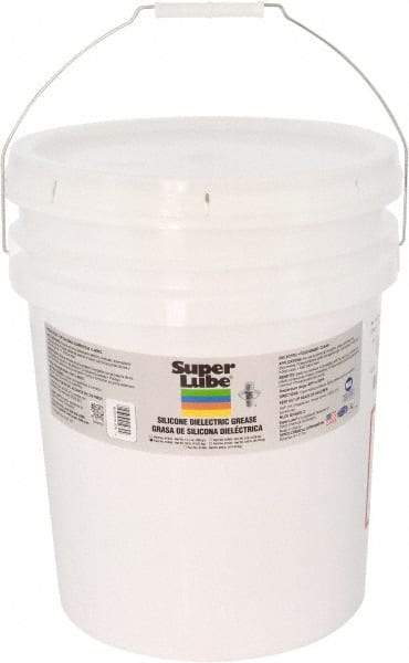 Synco Chemical - 30 Lb Pail Silicone General Purpose Grease - Translucent White, Food Grade, 500°F Max Temp, NLGIG 2, - Apex Tool & Supply