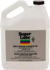 Synco Chemical - 1 Gal Bottle Synthetic Multi-Purpose Oil - -42.78 to 232.22°F, SAE 85W, ISO 150, 681.5 SUS at 40°C, Food Grade - Apex Tool & Supply