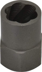 Irwin Hanson - 3/8" Drive Reverse Spiral Flute Hex Bolt Remover - 1/2" Hex, 2" OAL - Apex Tool & Supply