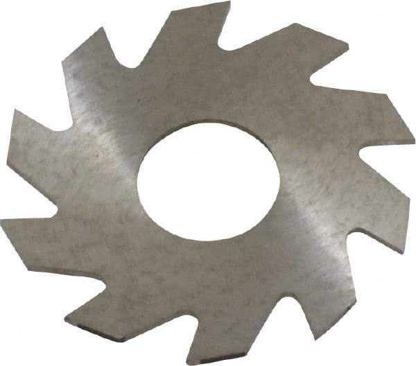 RobbJack - 3/4" Diam x 0.023" Blade Thickness x 1/4" Arbor Hole Diam, 10 Tooth Slitting and Slotting Saw - Arbor Connection, Right Hand, Uncoated, Solid Carbide, Concave Ground - Apex Tool & Supply
