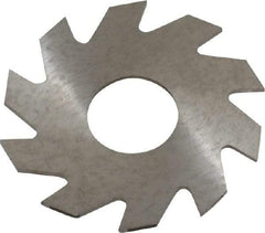 RobbJack - 3/4" Diam x 0.023" Blade Thickness x 1/4" Arbor Hole Diam, 10 Tooth Slitting and Slotting Saw - Arbor Connection, Right Hand, Uncoated, Solid Carbide, Concave Ground - Apex Tool & Supply