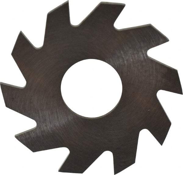 RobbJack - 3/4" Diam x 0.035" Blade Thickness x 1/4" Arbor Hole Diam, 10 Tooth Slitting and Slotting Saw - Arbor Connection, Right Hand, Uncoated, Solid Carbide, Concave Ground - Apex Tool & Supply