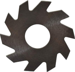 RobbJack - 3/4" Diam x 0.035" Blade Thickness x 1/4" Arbor Hole Diam, 10 Tooth Slitting and Slotting Saw - Arbor Connection, Right Hand, Uncoated, Solid Carbide, Concave Ground - Apex Tool & Supply