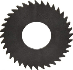 RobbJack - 1-1/4" Diam x 0.0468" Blade Thickness x 1/2" Arbor Hole Diam, 36 Tooth Slitting and Slotting Saw - Arbor Connection, Right Hand, Uncoated, Solid Carbide, Concave Ground - Apex Tool & Supply