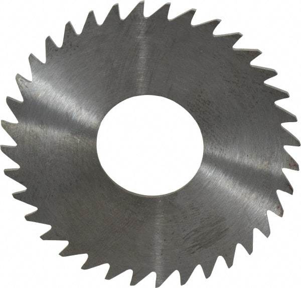 RobbJack - 1-3/4" Diam x 0.0312" Blade Thickness x 5/8" Arbor Hole Diam, 36 Tooth Slitting and Slotting Saw - Arbor Connection, Right Hand, Uncoated, Solid Carbide, Concave Ground - Apex Tool & Supply