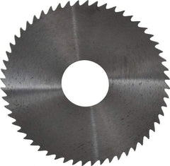 RobbJack - 2-1/4" Diam x 0.0312" Blade Thickness x 5/8" Arbor Hole Diam, 56 Tooth Slitting and Slotting Saw - Arbor Connection, Right Hand, Uncoated, Solid Carbide, Concave Ground - Apex Tool & Supply