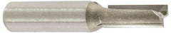 Amana Tool - 1/4" Diam, 1/4" Shank Diam, 1" Length of Cut, 2 Flute Straight Router Bit - 2-7/8" Overall Length, Carbide Tipped - Apex Tool & Supply