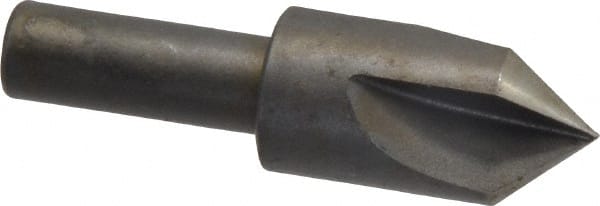Keo - 5/8" Head Diam, 3/8" Shank Diam, 3 Flute 82° High Speed Steel Countersink - Apex Tool & Supply