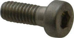 Value Collection - M4x0.70 Metric Coarse Hex Socket Drive, Low Socket Cap Screw - Grade 18-8 & Austenitic A2 Stainless Steel, Uncoated, Fully Threaded, 10mm Length Under Head - Apex Tool & Supply