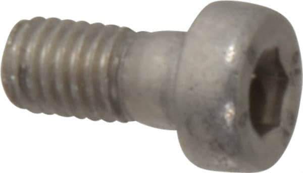 Value Collection - M5x0.80 Metric Coarse Hex Socket Drive, Low Socket Cap Screw - Grade 18-8 & Austenitic A2 Stainless Steel, Uncoated, Fully Threaded, 10mm Length Under Head - Apex Tool & Supply