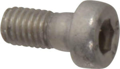 Value Collection - M5x0.80 Metric Coarse Hex Socket Drive, Low Socket Cap Screw - Grade 18-8 & Austenitic A2 Stainless Steel, Uncoated, Fully Threaded, 10mm Length Under Head - Apex Tool & Supply