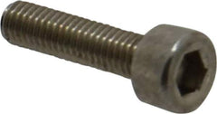Value Collection - M3x0.50 Metric Coarse Hex Socket Drive, Socket Cap Screw - Grade 316 & Austenitic A4 Stainless Steel, Uncoated, Fully Threaded, 12mm Length Under Head - Apex Tool & Supply