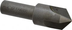 Keo - 3/4" Head Diam, 1/2" Shank Diam, 3 Flute 100° High Speed Steel Countersink - Apex Tool & Supply