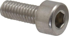 Value Collection - M4x0.70 Metric Coarse Hex Socket Drive, Socket Cap Screw - Grade 316 & Austenitic A4 Stainless Steel, Uncoated, Fully Threaded, 10mm Length Under Head - Apex Tool & Supply