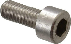 Value Collection - M5x0.80 Metric Coarse Hex Socket Drive, Socket Cap Screw - Grade 316 & Austenitic A4 Stainless Steel, Uncoated, Fully Threaded, 12mm Length Under Head - Apex Tool & Supply