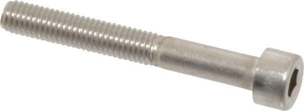 Value Collection - M5x0.80 Metric Coarse Hex Socket Drive, Socket Cap Screw - Grade 316 & Austenitic A4 Stainless Steel, Uncoated, Partially Threaded, 40mm Length Under Head - Apex Tool & Supply