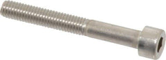 Value Collection - M5x0.80 Metric Coarse Hex Socket Drive, Socket Cap Screw - Grade 316 & Austenitic A4 Stainless Steel, Uncoated, Partially Threaded, 40mm Length Under Head - Apex Tool & Supply