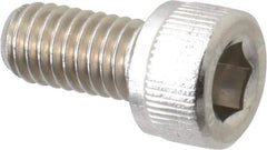 Value Collection - M6x1.00 Metric Coarse Hex Socket Drive, Socket Cap Screw - Grade 316 & Austenitic A4 Stainless Steel, Uncoated, Fully Threaded, 12mm Length Under Head - Apex Tool & Supply