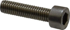 Value Collection - M6x1.00 Metric Coarse Hex Socket Drive, Socket Cap Screw - Grade 316 & Austenitic A4 Stainless Steel, Uncoated, Partially Threaded, 25mm Length Under Head - Apex Tool & Supply