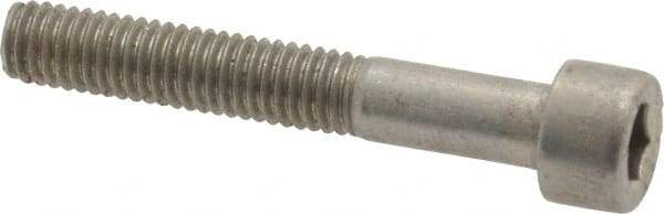 Value Collection - M6x1.00 Metric Coarse Hex Socket Drive, Socket Cap Screw - Grade 316 & Austenitic A4 Stainless Steel, Uncoated, Partially Threaded, 40mm Length Under Head - Apex Tool & Supply